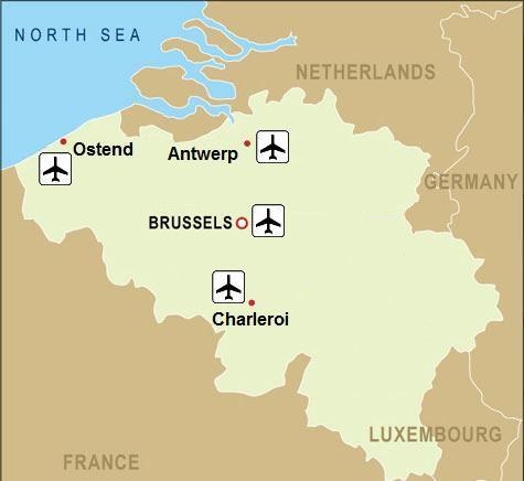 Belgium airports
