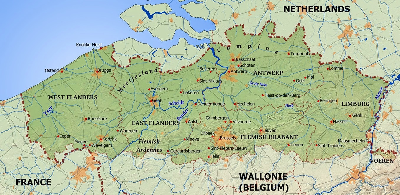 Flanders map